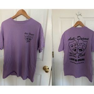 Purple Graphic Tee